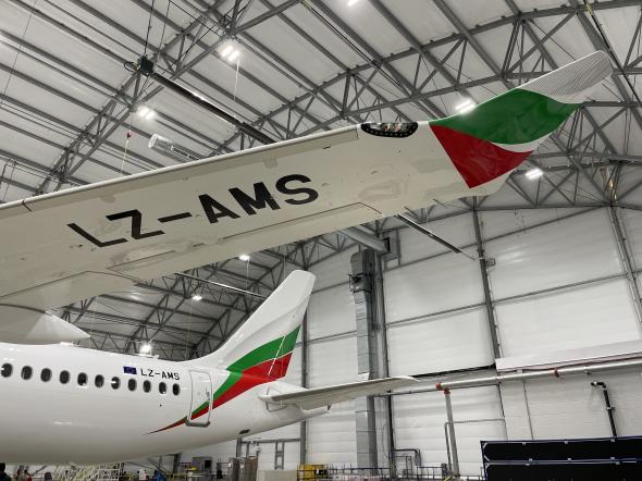AFI KLM E&M разширява поддръжката на компоненти за новите самолети Airbus A220 на „България Еър“
